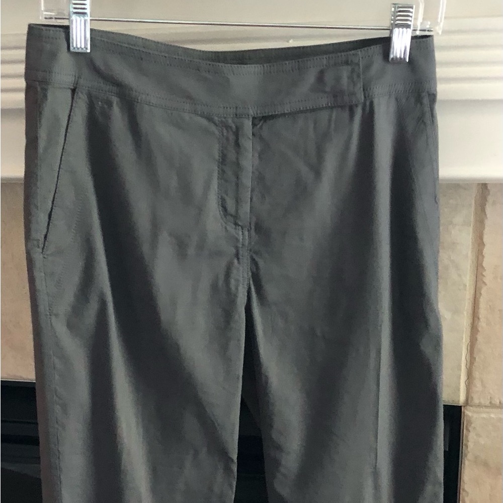 Eileen Fisher Pants Linen Viscose Women’s Size 2 Gray = F